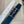 H JUMBO BELT 38MM SILVER BUCKLE BLUE WHITE LEATHER