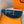 H JUMBO BELT 38MM SILVER BUCKLE BLUE WHITE LEATHER
