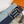 H TONIGHT BELT 38MM SILVER BUCKLE DARK BLUE GREY LEATHER