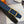 H TUBE BELT 38MM GOLD BUCKLE BLUE BLACK LEATHER