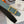 H TUBE BELT 38MM GOLD BUCKLE SKY BLUE BLACK LEATHER