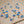 CLOVER 20 MOTIFS TURQUOISE GOLD