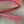 FOCUS BELT GOLD BUCKLE RED AND PINK REVERSIBLE LEATHER 1.3CM