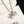 DOUBLE C HEART DIAMOND NECKLACE