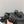 sandals black lambskin