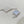 CLOVER 5 MOTIF SILVER CHALCEDONY DIAMOND BRACELET