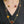 CLOVER 16 MOTIF CARNELIAN TIGER EYE PINK GOLD NECKLACE