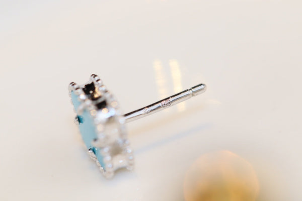 CLOVER TURQUOISE EARRINGS
