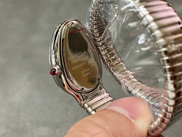 SERPENTI SPIGA SILVER GREY DIAL