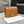 MINI SQUARE FLAP BAG 17CM BROWN CAVIAR SILVER HARDWARE