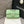 MINI RECTANGLE FLAP BAG 20CM LIME LAMBSKIN SILVER HARDWARE