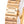 SANTOS LADY 35.1MM GOLD CASE GOLD DIAL DIAMOND BEZEL