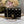 MISS LADY 21 BUTTERFLY STUD BLACK LAMBSKIN