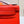 HM KELLY POCHETTE 22CM RED SWIFT SILVER HARDWARE