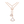 DREAM DOUBLE CHAIN PINK GOLD NECKLACE