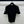 Moncle Beaded Lapel Knit Short-Sleeve Top Black Tencel Cotton 255893