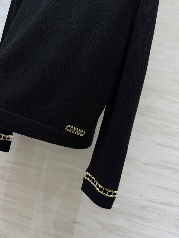 CHANEL CASHMERE SWEATER STYLE 261
