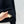 HM Letter Sweater in Black Cashmere
