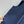 HM 25S Zipped Vest in Blue Cashmere