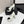 Chanel 25 Platform Thick Heel Shoe White Black Sheepskin