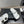 CC 25SS Flower Buckle Platform Beach Slides in White Cowhide