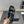 CC 25SS Flower Buckle Platform Beach Slides in Black High-Mercerized Sardine