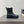 CC 25S Round-Toe Electric Embroidered Thick-Sole Ankle Boots in Black Cowhide and Embroidered Latticework 442495