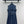 BV Vest Dress in Blue Denim