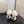 CC 25A Double C Giant Pearl Heel Mary Janes White Cowhide 127018