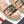 VL Flatform Sandal 15mm In Black Cherry Embroidery Cowhide 456393