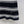 CC 25 Striped Knit Skirt Black Wool