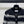 CC 25 Striped Knit Cardigan Black Wool