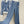 CC 25 Collar Jacket and Casual Trousers Waffle Suit Blue Rayon