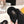 Fendi F013 2025ss Fluffy Slippers Black Lambswool 467194