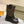 Fendi Ankle Boots F Pattern Black and Brown Cowhide 463743