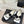 CC 25P Hollow Chain Bow Mary Janes White Cowhide 473298