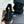 CC Classic Pearl Chain Colorblock Block Heel Ankle Boots Black Suede 473317
