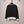 CC 25 Knitted Black and White Contrast Stitching Top Wool 305601
