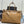 Pra Lux Soft Waxed Leather 1BA439 Extra Large 42cm Handbag Caramel 267485