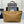 Pra Medium 1BG555 Tote Bag Brown Nylon 267451