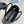 Pra Double Shopping Bag 32cm Black Cowhide 267277