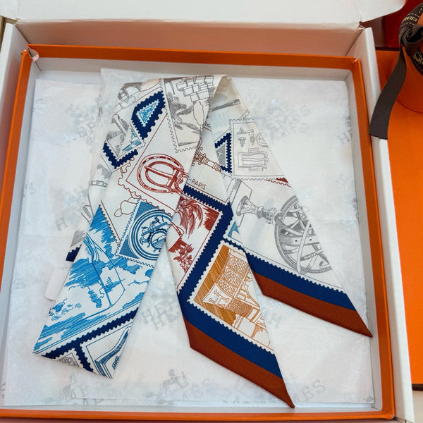 HM Twilly Small Silk Scarf 825656