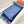 HM 25 Double- Sided Small H Puzzle Scarf 180cm Cashmere Marble Blue Navy Blue 825643