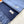 HM 25 Double- Sided Small H Puzzle Scarf 180cm Cashmere Marble Blue Navy Blue 825643