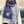 HM 25 200cm Scarf Blue Cashmere 825628