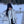 CC Knitted Long Scarf White Cashmere 828773