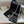 CC Knitted Long Scarf Black Cashmere 828772