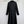 CD 25SS Long Dress With A Fabric Belt Black Wool 306575