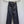 CD 25SS Laser Printed Stripe Pattern Wide-Leg Jeans Dark Gray Cotton 306514