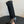 CC 25FW Suede Colorblock Slip-On Cavalier Mid-Large Boots Black Calfskin 489935